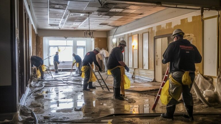 water damage restoration