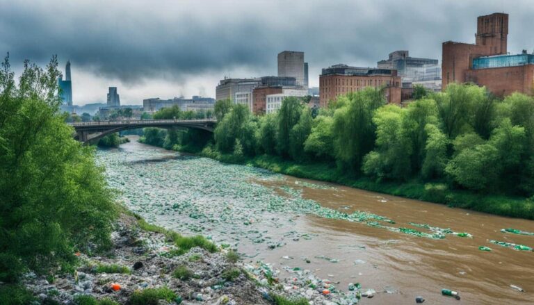 How does sewage cause a serious problem?