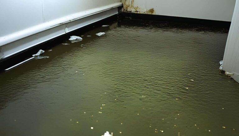 What is sewage damage?