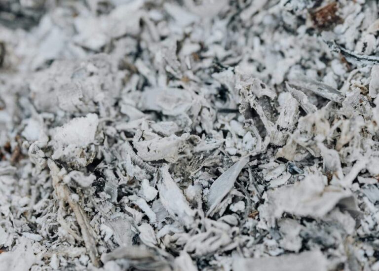 How long does soot stay in the air after a fire?